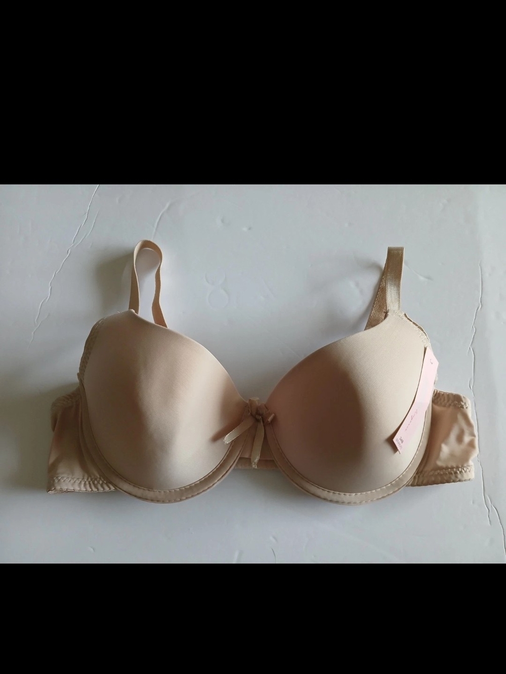 Mamia Beige Nude T-Shirt Bra - Smooth Molded Cups 34B